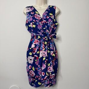 Yumi Kim Midi Dress in Floral Blue Small